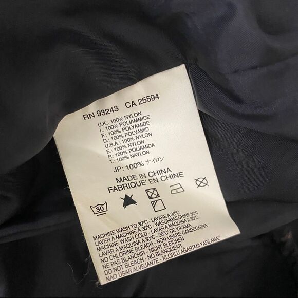 Diesel Oversized Windbreaker Jacket Black and Gold Runway Fashion Show - Picture 13 of 15